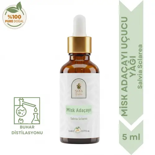 Misk Adaçayı Uçucu Yağı 5 ml. %100 Saf