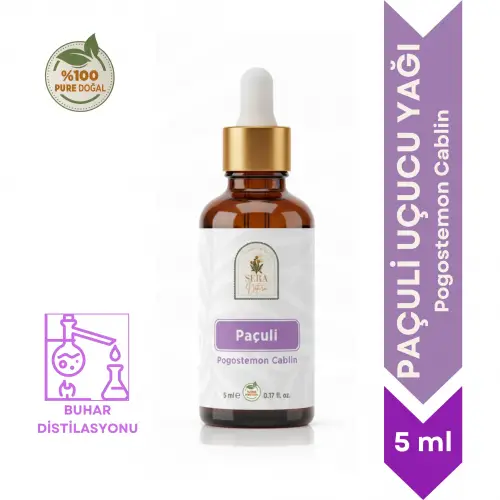 Paçuli Uçucu Yağı 5 ml. %100 Saf