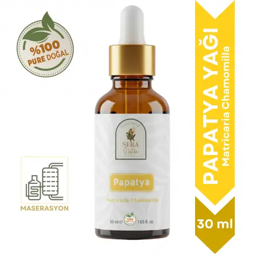 Papatya Yağı 30 ml. %100 Saf