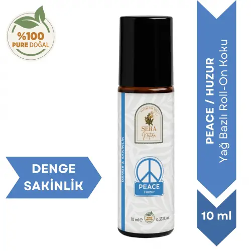Peace Huzur Yağ Bazlı Roll-On Koku 10 ml