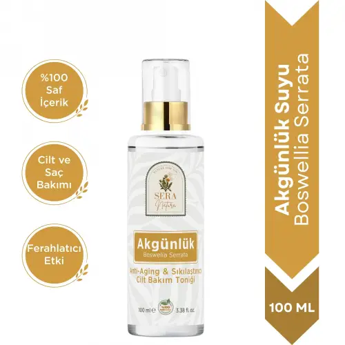 Saf Akgünlük (Frankincense) Suyu Anti-Aging & Sıkılaştırıcı Cilt Bakım Toniği 100 ml. %100 Saf