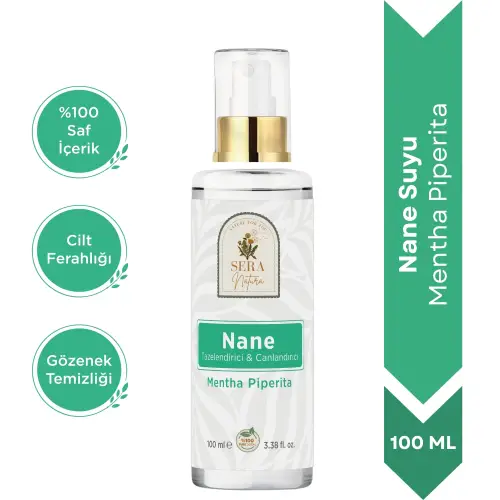 Saf Nane Suyu Tazelendirici & Canlandırıcı Cilt Toniği 100 ml. %100 Saf
