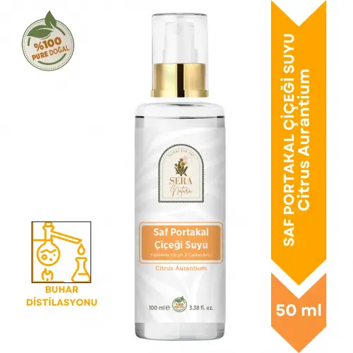 Saf Portakal Çiçeği Suyu Anti-Aging Cilt Toniği 100 ml. %100 Saf