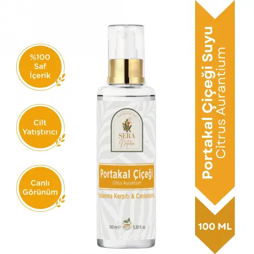 Saf Portakal Çiçeği Suyu Anti-Aging Cilt Toniği 100 ml. %100 Saf