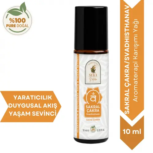 Sakral Çakra (Svadhisthana) Aromaterapi Yağ Karışımı 10 ml