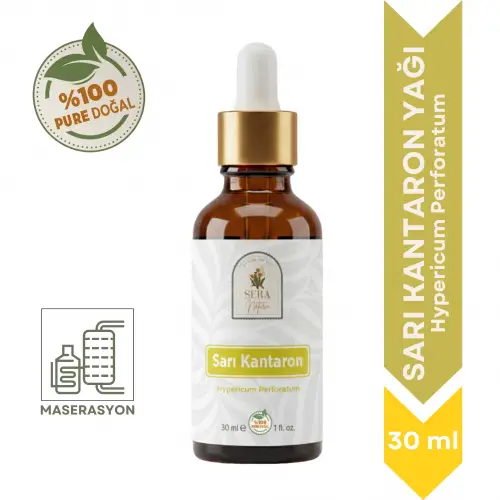 Sarı Kantaron Yağı 30 ml. %100 Saf