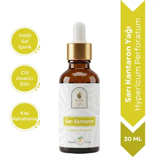 Sarı Kantaron Yağı 30 ml. %100 Saf