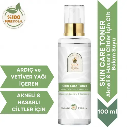 Skin Care Toner - Akneli Ciltler İçin Cilt Bakım Suyu