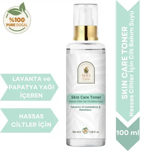 Skin Care Toner - Hassas Ciltler İçin Cilt Bakım Suyu