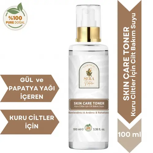 Skin Care Toner - Kuru Ciltler İçin Cilt Bakım Suyu