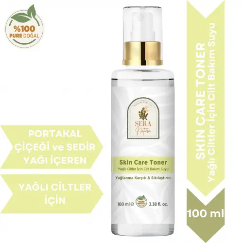 Skin Care Toner - Yağlı Ciltler İçin Cilt Bakım Suyu