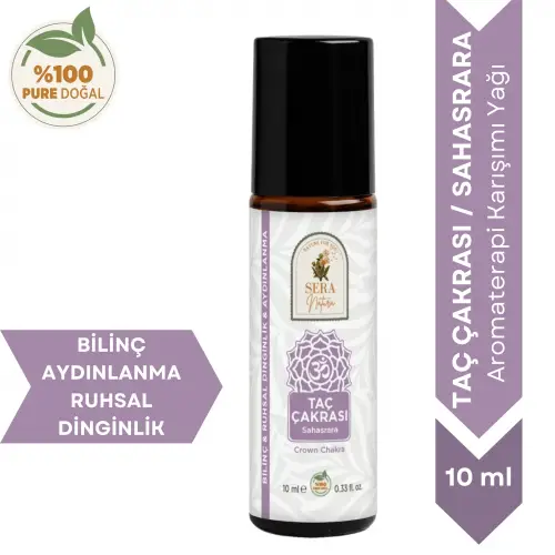 Taç Çakrası (Sahasrara) Aromaterapi Yağ Karışımı 10 ml