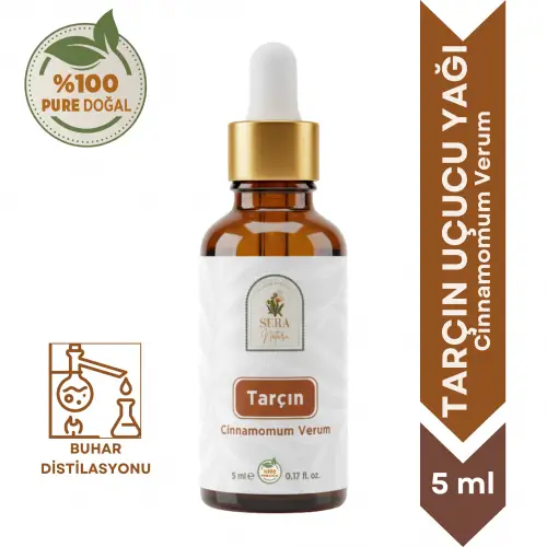 Tarçın Uçucu Yağı 5 ml. %100 Saf