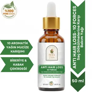 ANTI HAIR LOSS- 10 FORCES Saç Dökülmelerine Karşı 10 Aromatik Yağ Karışımı