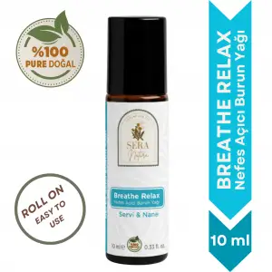 Breathe Relax Nefes Açıcı Burun Yağı %100 Saf 10 ml.