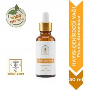Kayısı Çekirdeği Yağı 30 ml. %100 Saf