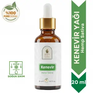 Kenevir Yağı 20 ml. %100 Saf