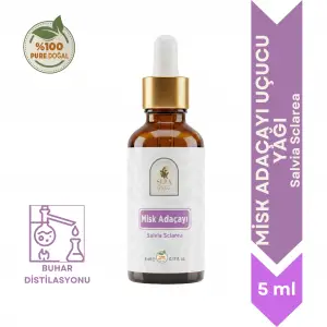 Misk Adaçayı Uçucu Yağı 5 ml. %100 Saf