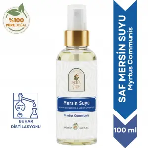 Saf Mersin Suyu Gözenek Sıkılaştırıcı & Sebum Dengeleyici Cilt Toniği 100 ml. %100 Saf