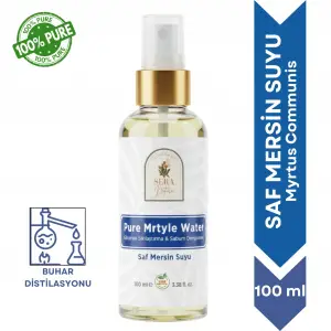 Saf Mersin Suyu Gözenek Sıkılaştırıcı & Sebum Dengeleyici Cilt Toniği 100 ml. %100 Saf