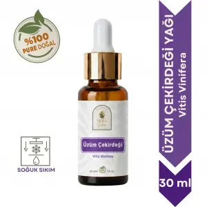 Üzüm Çekirdeği Yağı 30 ml. %100 Saf