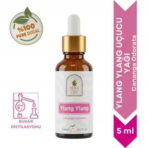 Ylang Ylang Uçucu Yağı 5 ml. %100 Saf