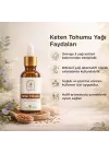 Keten Tohumu Yağı 50 ml – %100 Doğal Omega 3 Kaynağı
