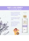 Anti-Lice Lavanta Özlü Bit Kovucu Saç Spreyi 100 ml. – %100 Doğal, Durulama Gerektirmez, Tüm Yaşlar İçin