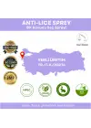 Anti-Lice Lavanta Özlü Bit Kovucu Saç Spreyi 100 ml. – %100 Doğal, Durulama Gerektirmez, Tüm Yaşlar İçin