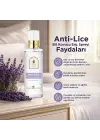 Anti-Lice Lavanta Özlü Bit Kovucu Saç Spreyi 100 ml. – %100 Doğal, Durulama Gerektirmez, Tüm Yaşlar İçin