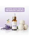 Lavanta Uçucu Yağı ve Yün Kurutma Topu Seti
