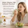 Keten Tohumu Yağı 50 ml – %100 Doğal Omega 3 Kaynağı