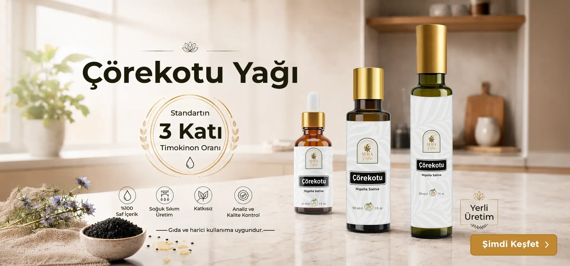 Çörekotu Yağı