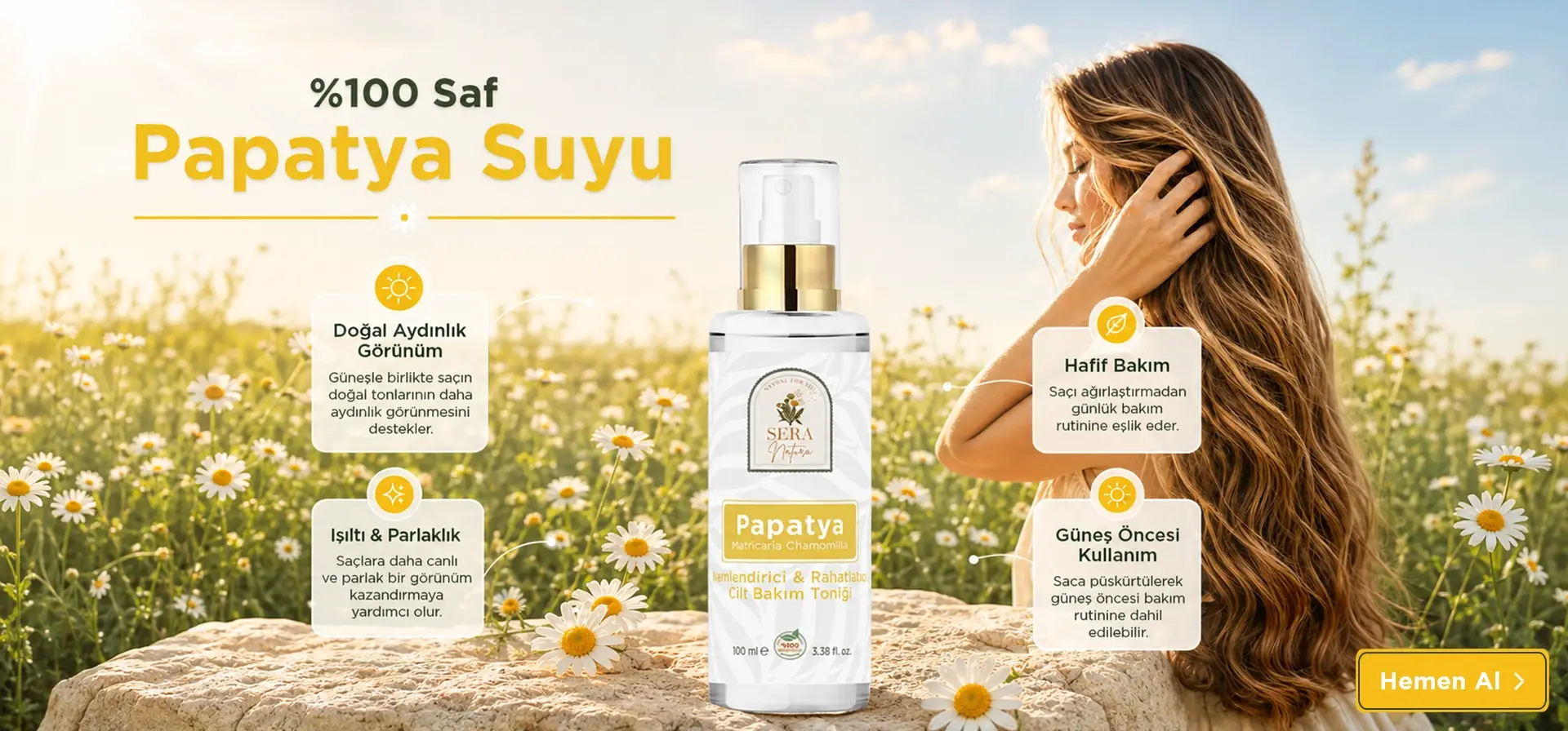 Papatya Suyu 100 ml