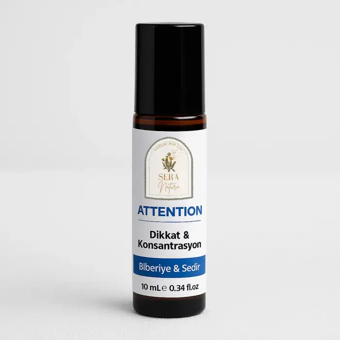 ATTENTION Dikkat & Konsantrasyon Arttırıcı Aromaterapik Yağ 10 ml. %100 Saf
