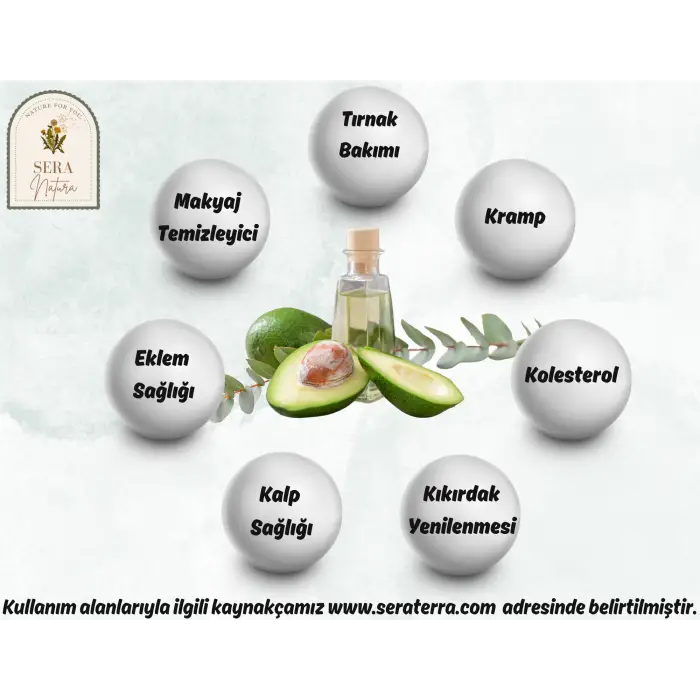 Avokado Yağı 30 ml. %100 Saf