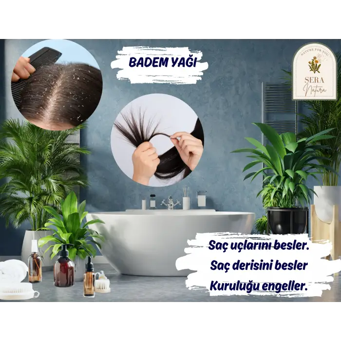 Badem Yağı 30 ml. %100 Saf