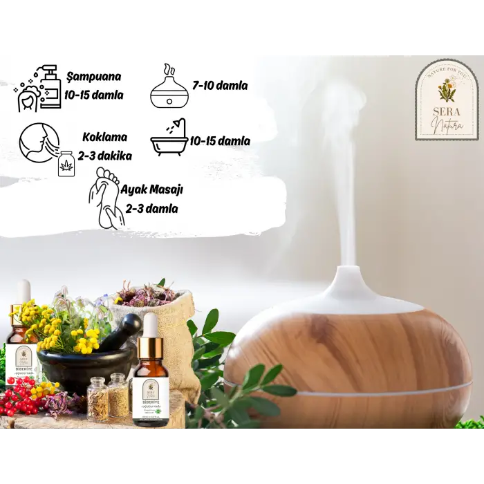 Biberiye Uçucu Yağı 10 ml. %100 Saf