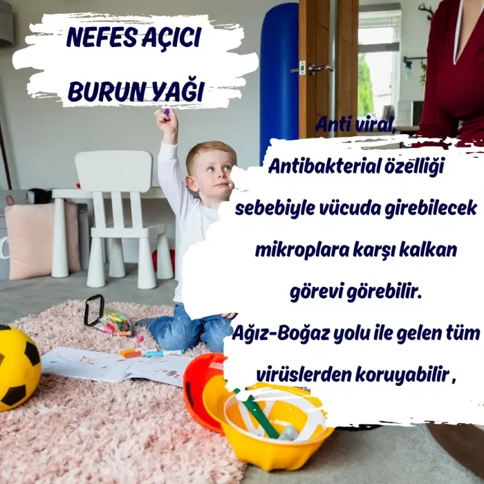 Breathe Relax Nefes Açıcı Burun Yağı %100 Saf 10 ml.