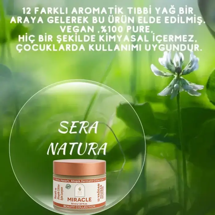 MIRACLE Cilt Bakım Yağı- Kuru, Hasarlı ve Atopik Ciltler İçin