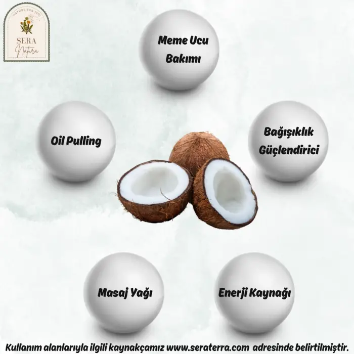 Hindistan Cevizi Yağı 210 ml. %100 Saf