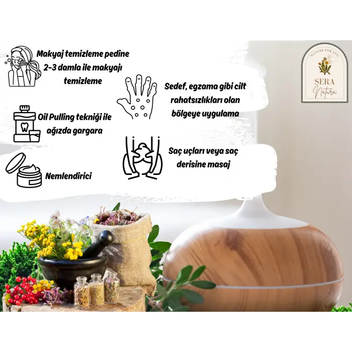 Hindistan Cevizi Yağı 210 ml. %100 Saf