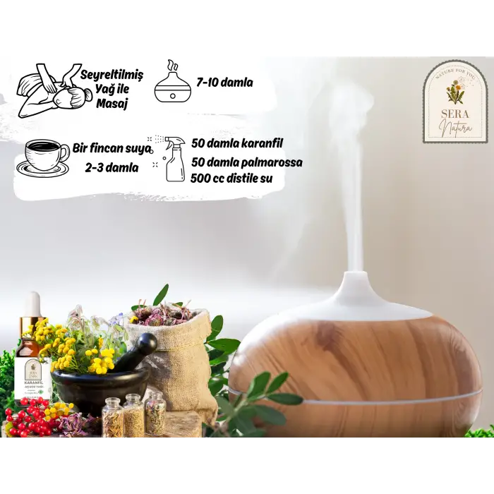 Karanfil Uçucu Yağı 10 ml. %100 Saf