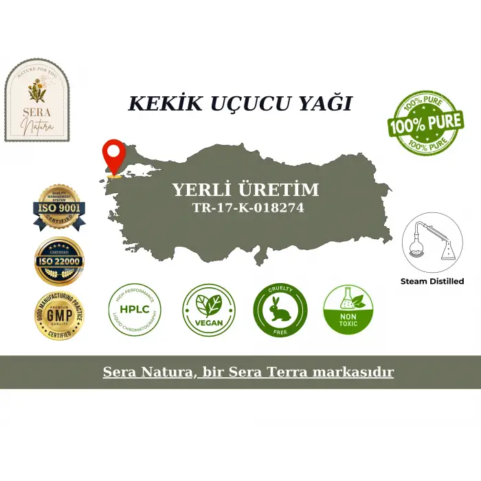 Kekik Uçucu Yağı (80 carvachol) 10 ml. %100 Saf