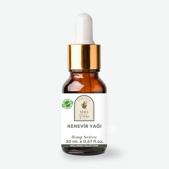 Kenevir Yağı 20 ml. %100 Saf