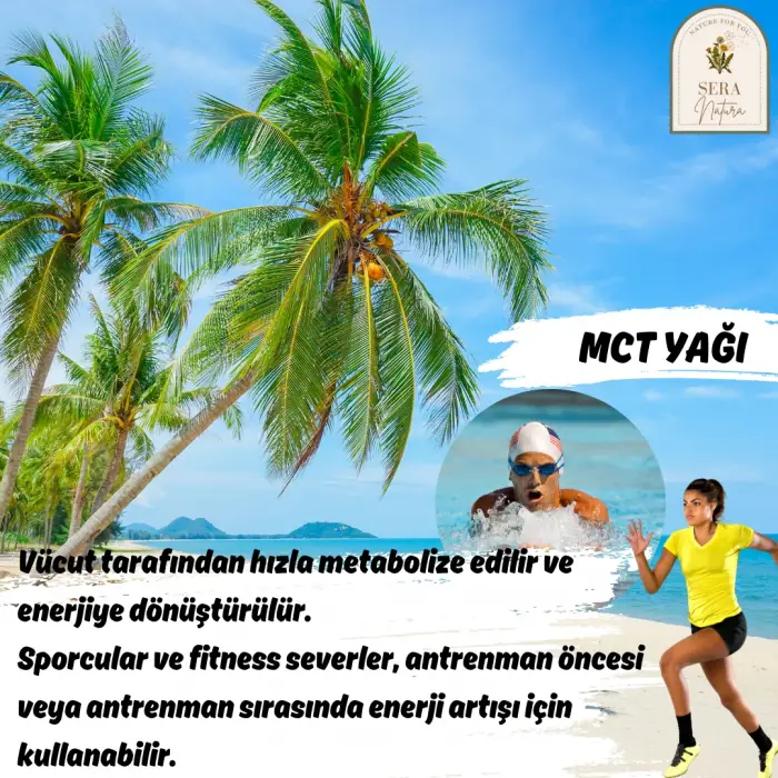 MCT Yağı 30 ml. %100 Saf