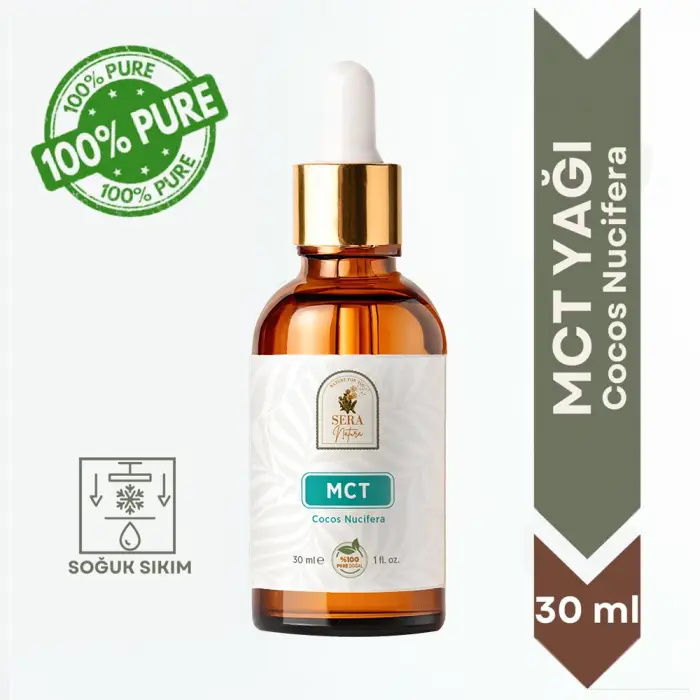 MCT Yağı 30 ml. %100 Saf