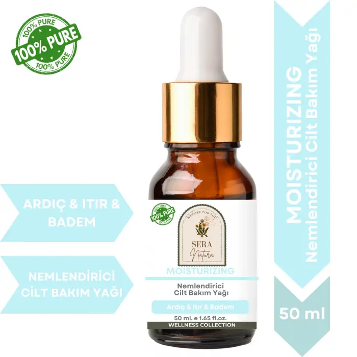 MOISTURIZING Nemlendirici Cilt Bakım Yağı Ardıç & Itır & Badem