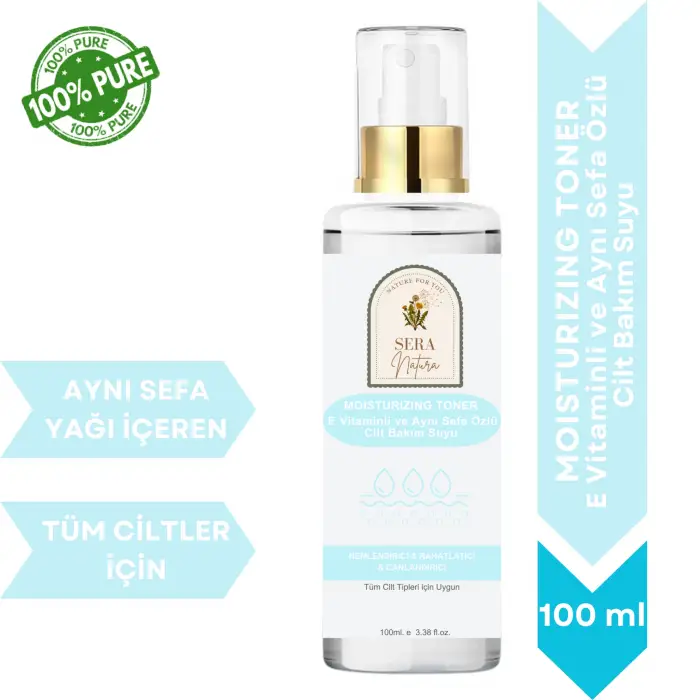 MOISTURIZING TONER - E Vitaminli ve Aynı Sefa Özlü Cilt Bakım Suyu