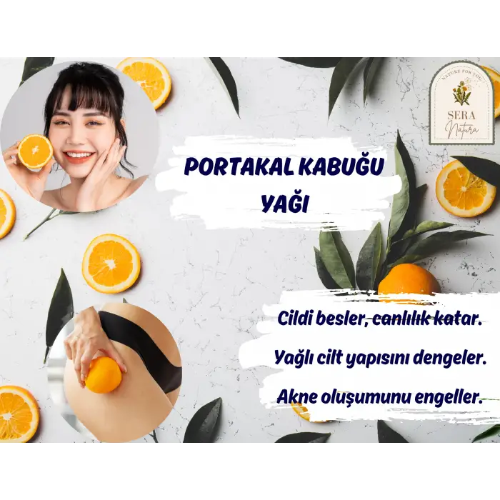 Portakal Kabuğu Uçucu Yağı 10 ml. %100 Saf